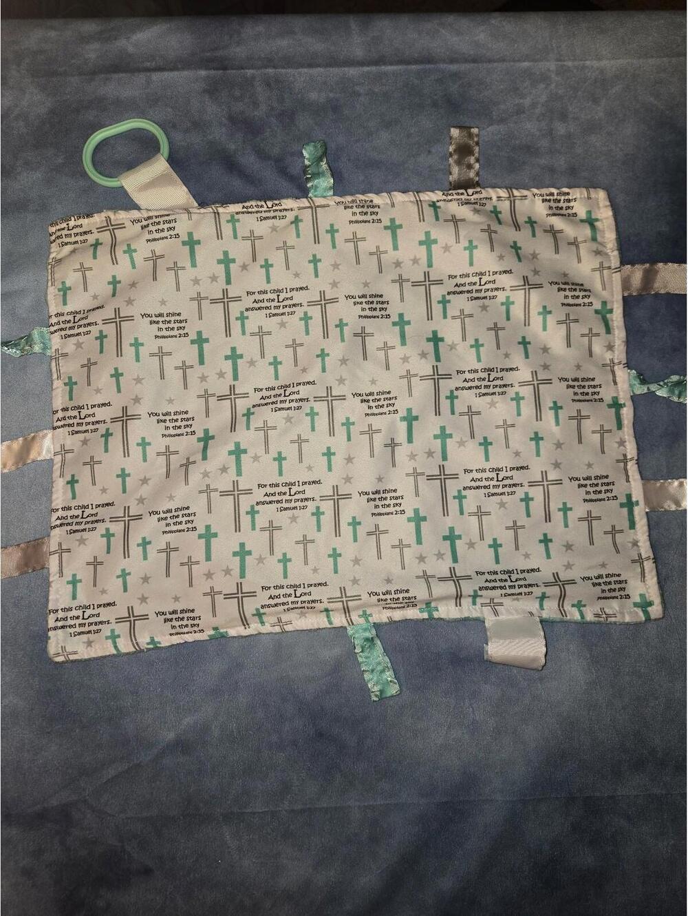 Religious handmade blanket toy